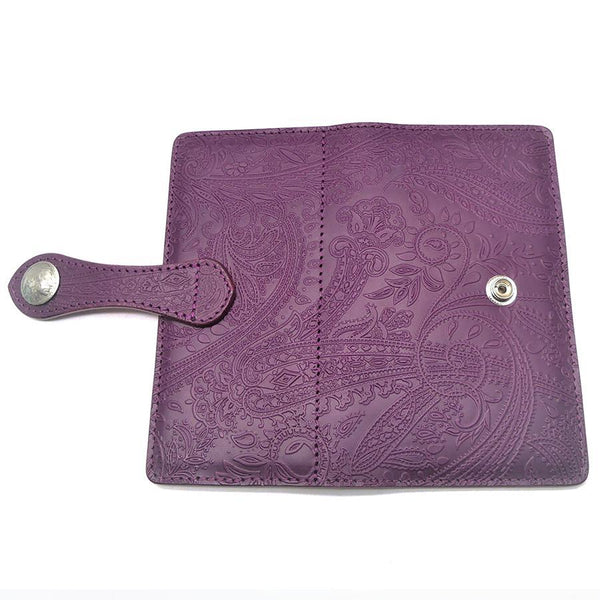 手帳スマホカバー ペイズリー Lサイズ