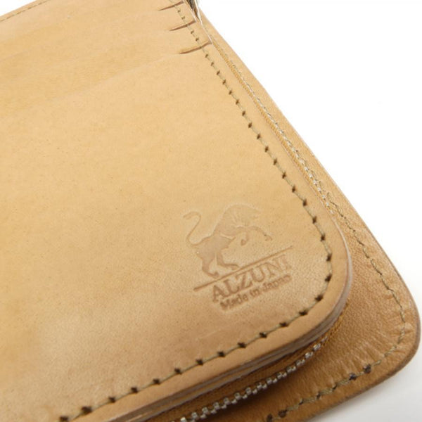 8110 ハーフ財布L字コイン カービング