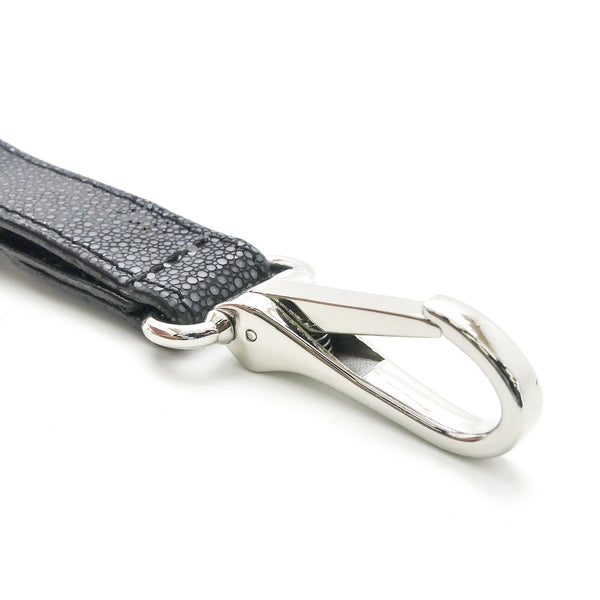 ベルトループキーホルダー 銀擦りエイ