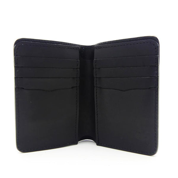 ハーフ財布 両面カード アウトポケット パイソン