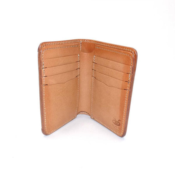 ハーフ財布 両面カード アウトポケット パイソン