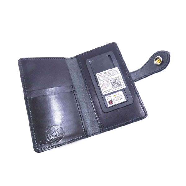 手帳型スマホカバー 桜型抜き Mサイズ