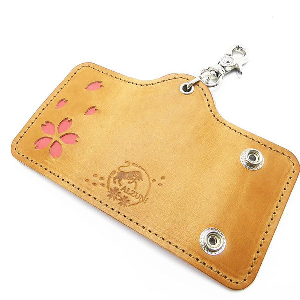 スマートキーホルダー(隠しホック)桜型抜き