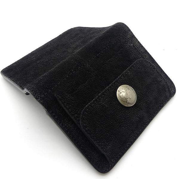 ハーフ財布 両面カード アウトポケット ゾウ