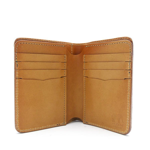 ハーフ財布 両面カード アウトポケット ゾウ