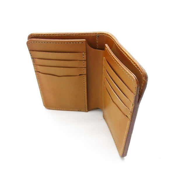 ハーフ財布 両面カード アウトポケット ゾウ