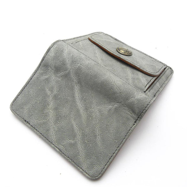 ハーフ財布 両面カード アウトポケット ゾウ