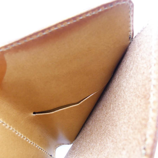 ハーフ財布 両面カード アウトポケット ゾウ