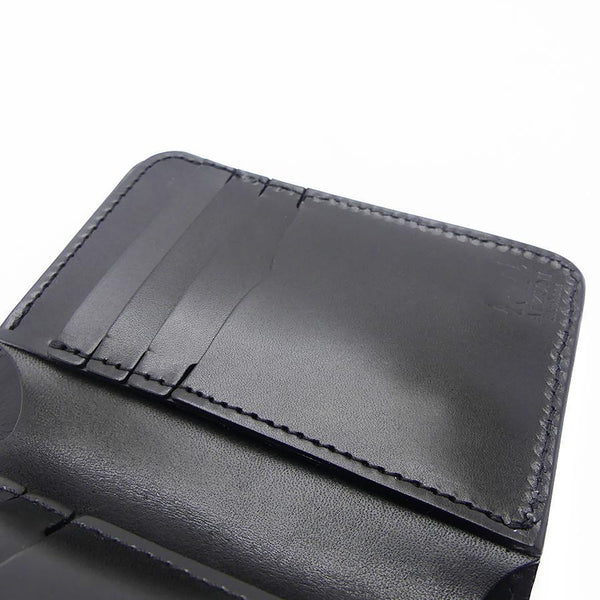 ハーフ財布 両面カード アウトポケット ゾウ