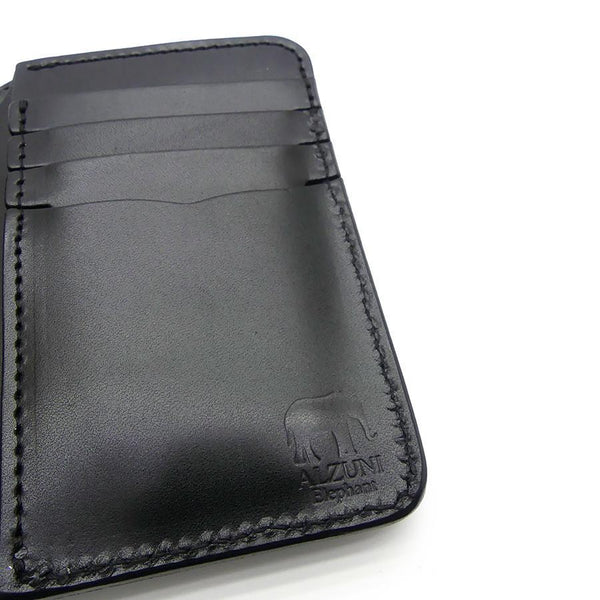 ハーフ財布 両面カード アウトポケット ゾウ