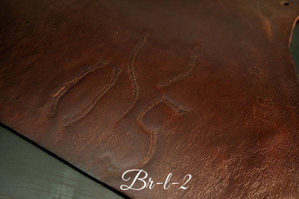 焼印トラッカーウォレット ロング ブラウン【限定品】