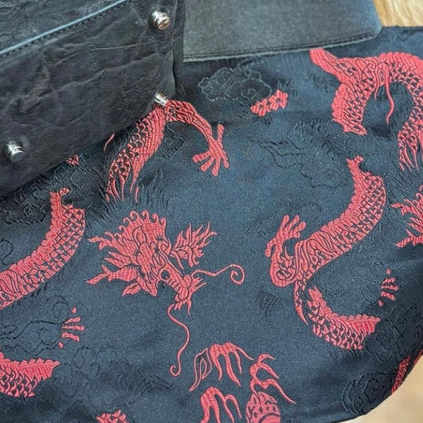 限定エレファント/チャイニーズシルク ミニトートバッグ