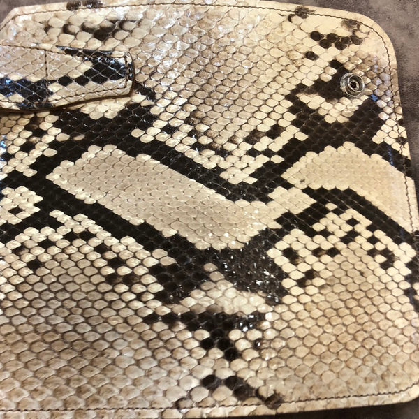 E様限定 510タイプ パイソン全貼り ナチュラル/ヌメ(サドル) <熟成革>