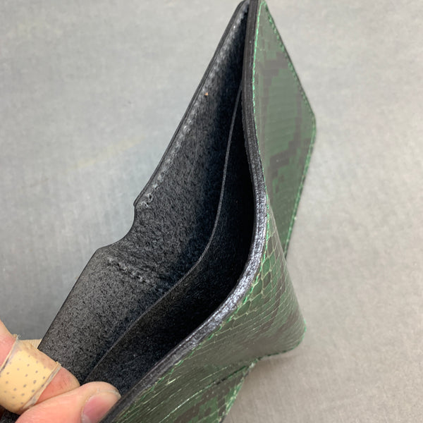 ショート財布 パイソン