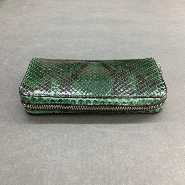 5103 両マチFRF財布 L字 スリム フルパイソンリボン