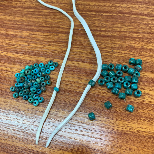 ターコイズビーズ (マクラメ)