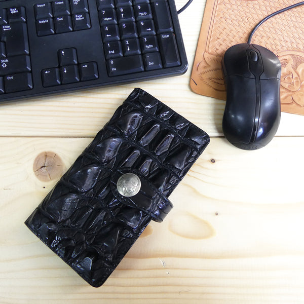 手帳型スマホカバー シャムワニ Lサイズ