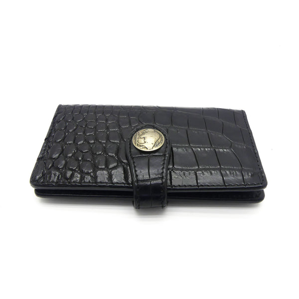 手帳型スマホ シャムワニ Mサイズ