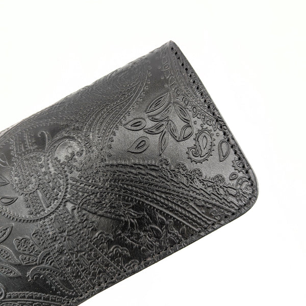 二つ折りF ベロ無し ペイズリー