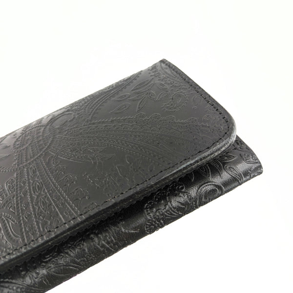 二つ折りF ベロ無し ペイズリー