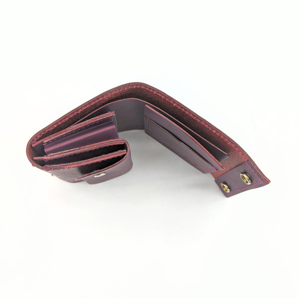 ミニ財布スクエア ホック