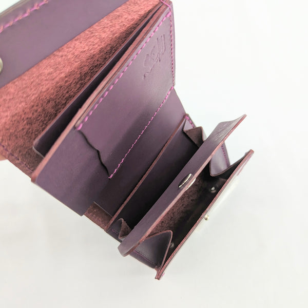 ミニ財布スクエア ホック