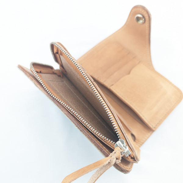 ベロハーフ財布 ゾウ