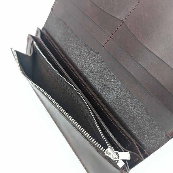 風琴マチファスナー財布 インディ