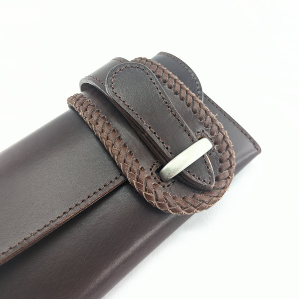 527タイプ カンWステッチ インディアナレザー <熟成革>