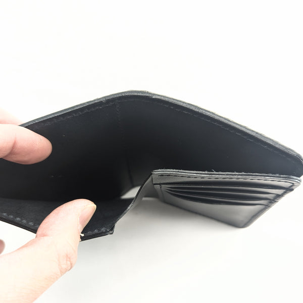 ハーフ財布 両面カード アウトポケット パイソン