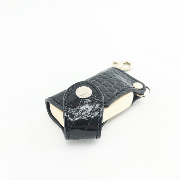 K様限定カスタムオーダー ベロ付スマートキーケース ワニ型押し