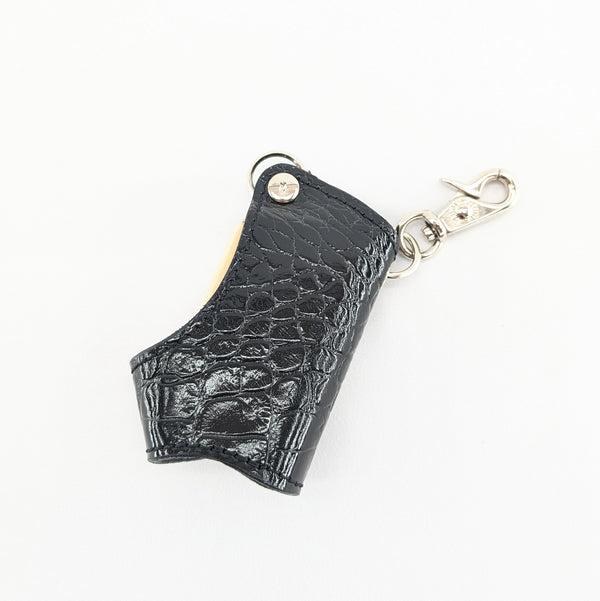 K様限定カスタムオーダー ベロ付スマートキーケース ワニ型押し