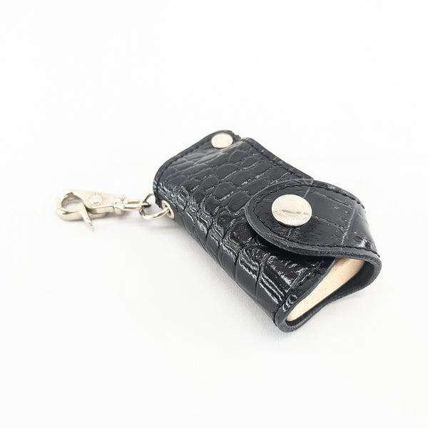 K様限定カスタムオーダー ベロ付スマートキーケース ワニ型押し