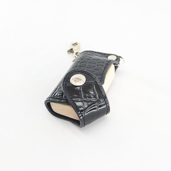 K様限定カスタムオーダー ベロ付スマートキーケース ワニ型押し
