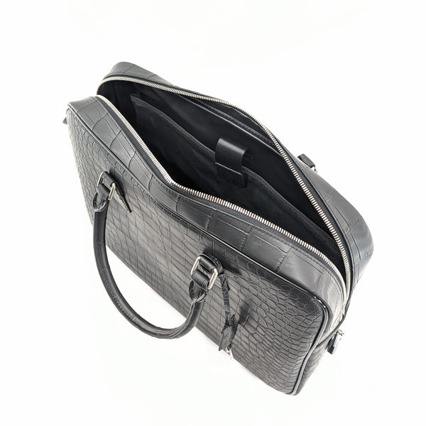 ONLINE SHOP限定 ビジネスバッグ (クロコダイル型押)