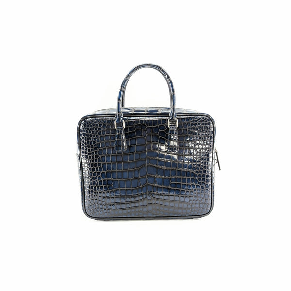 ONLINE SHOP限定 ビジネスバッグ (クロコダイル型押)