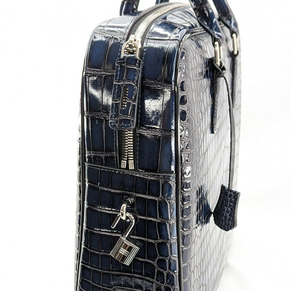 ONLINE SHOP限定 ビジネスバッグ (クロコダイル型押)