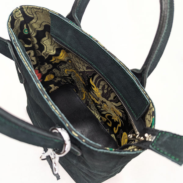 限定エレファント/チャイニーズシルク ミニトートバッグ