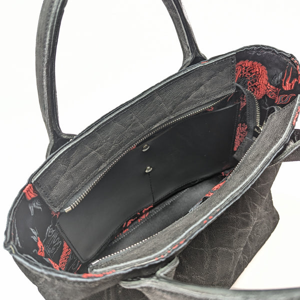 限定エレファント/チャイニーズシルク ミニトートバッグ