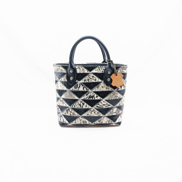 限定ミニトートバッグ ウォータースネーク△パッチワーク