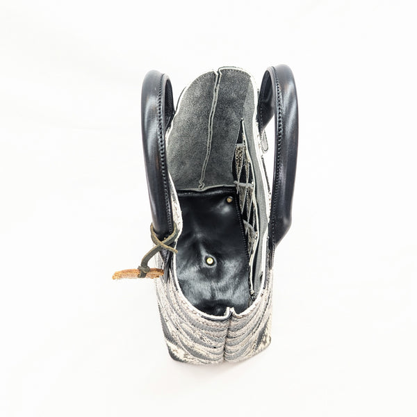 限定ミニトートバッグ ウォータースネーク△パッチワーク