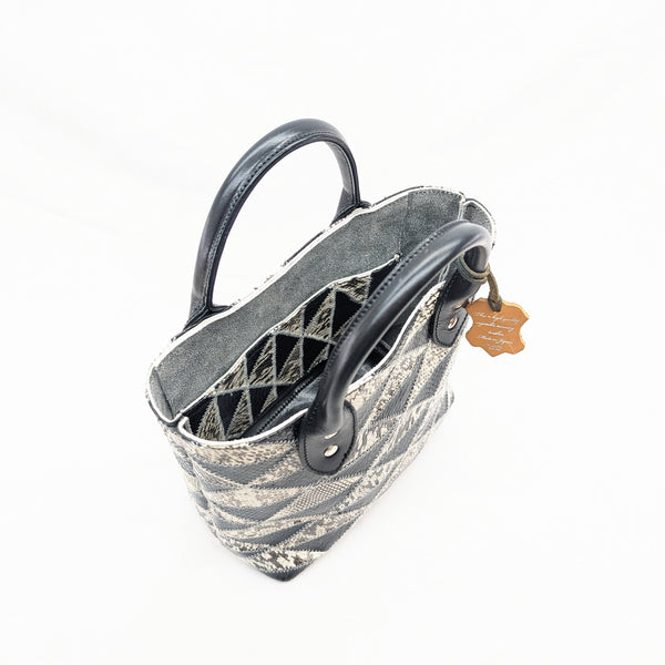 限定ミニトートバッグ ウォータースネーク△パッチワーク