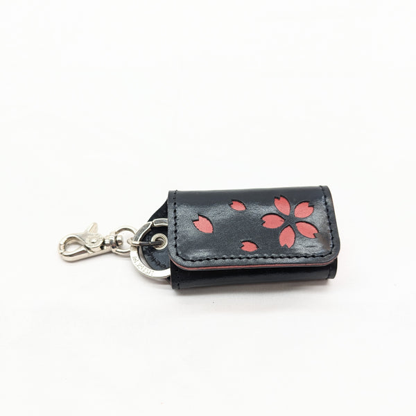 スマートキーホルダー(隠しホック)桜型抜き