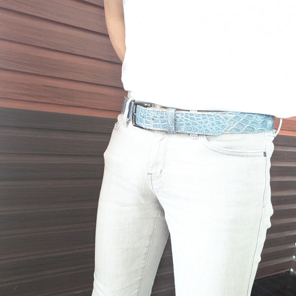 ONLINE限定35mm シャムワニ かぶせベルト