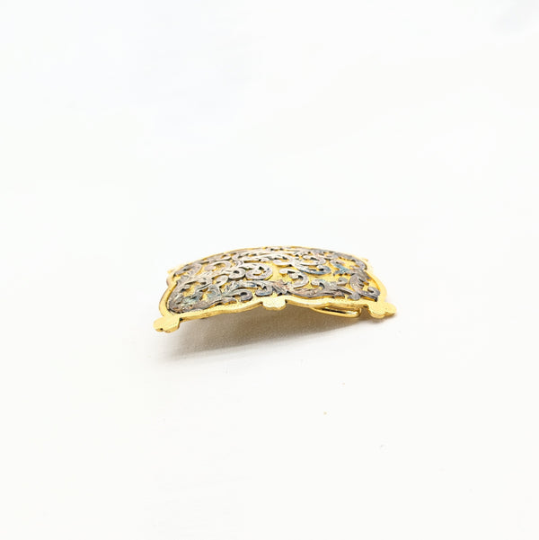 メキシコバックル 唐草 40mm