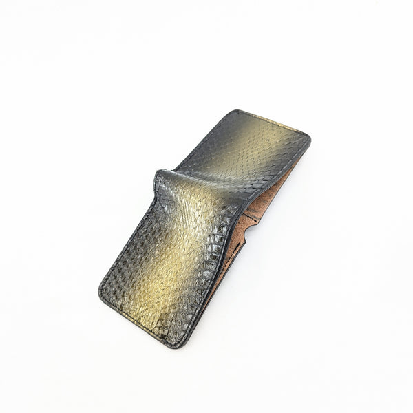 限定 ショート財布 パイソン(水蛇)