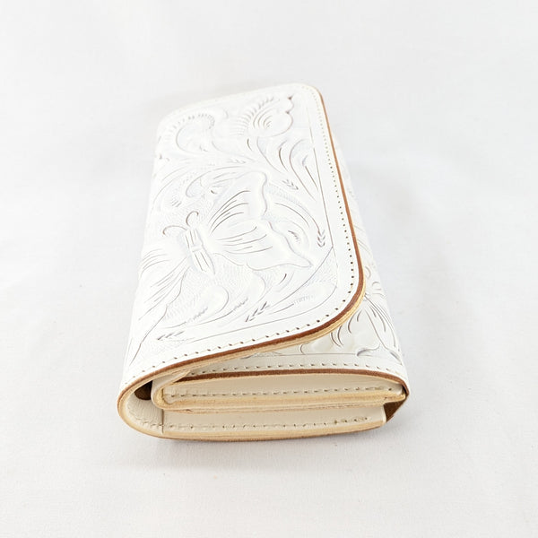 512タイプ ベロ無 メキシコクラフト 19095 蝶 <熟成革>