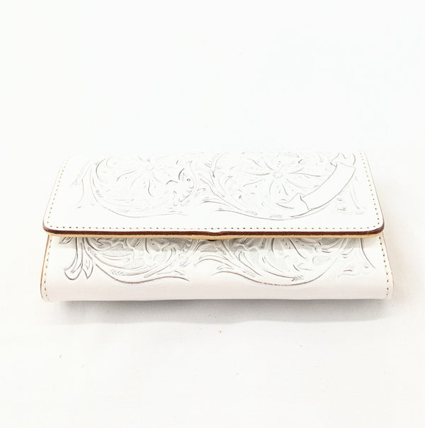 570タイプ 多機能財布  クラフト アヤメ<熟成革>