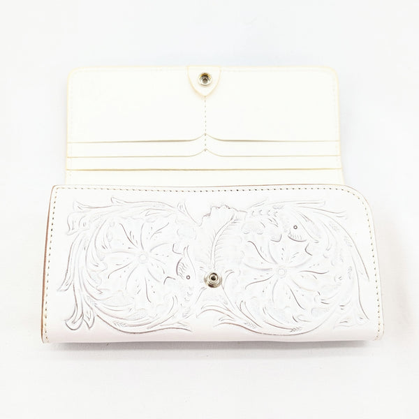 570タイプ 多機能財布  クラフト アヤメ<熟成革>