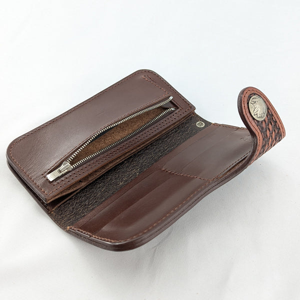 254タイプ メキシコクラフト バスケット <熟成革>